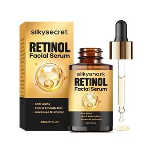 Silkysecret Retinol Facial Serum Anti Aging Hydration 30ml 1 fl